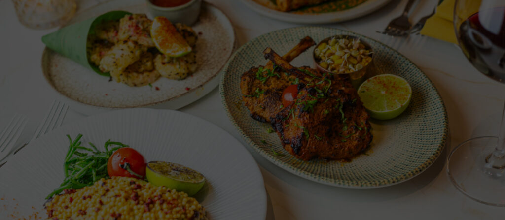 Tandoor lamb chops at Chatora City