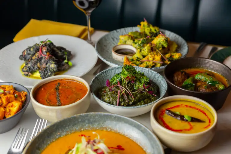 Curries from the à la carte menu at Chatora City