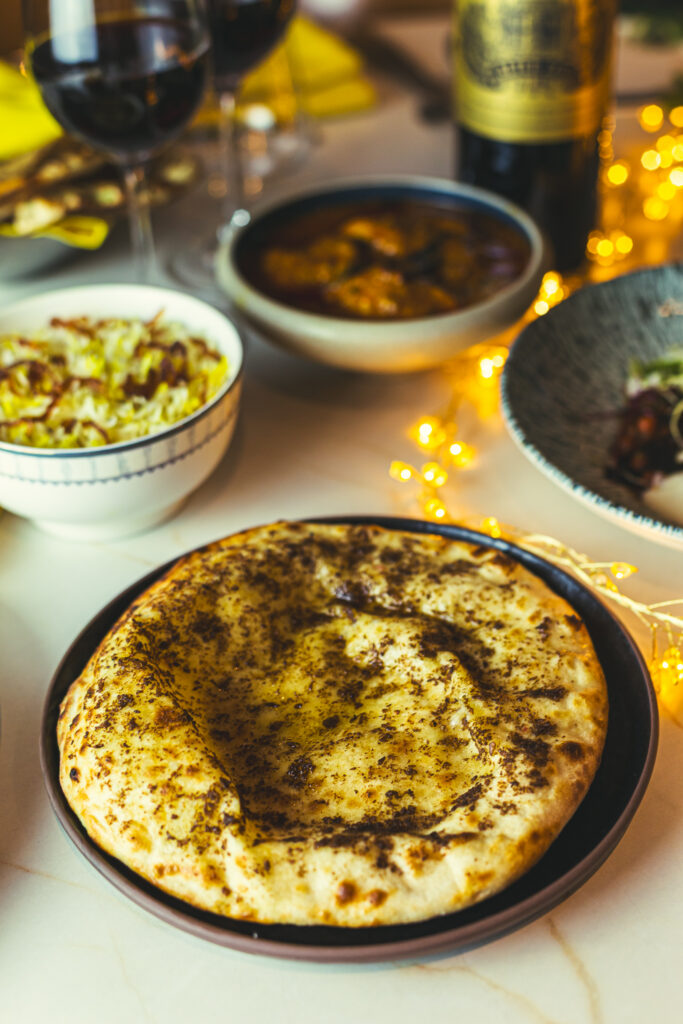 Truffle ghee kulcha