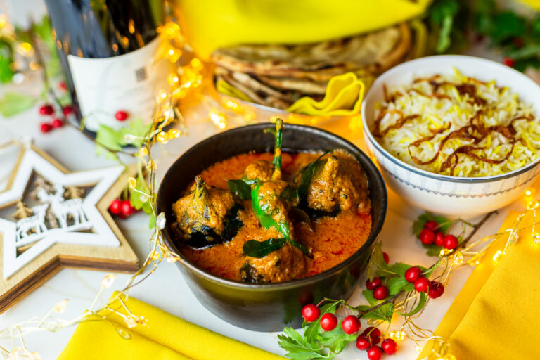 Festive dish from the Christmas menu at Chatora City
