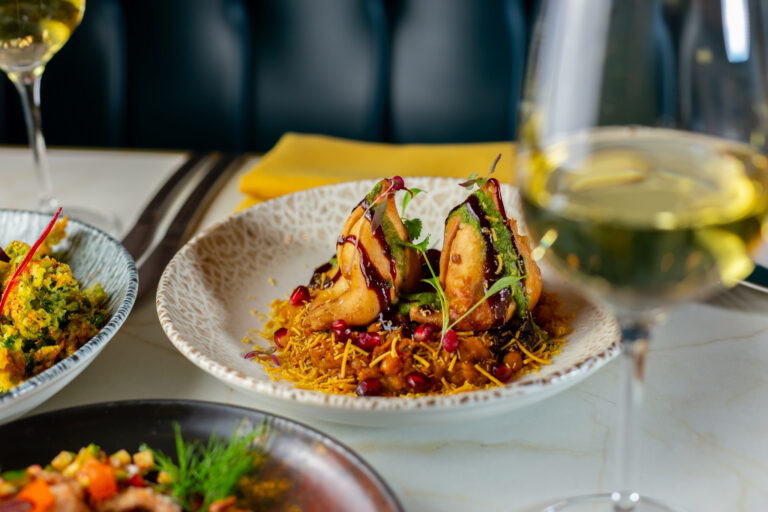 Punjabi samosa from the lunch menu at Chatora City